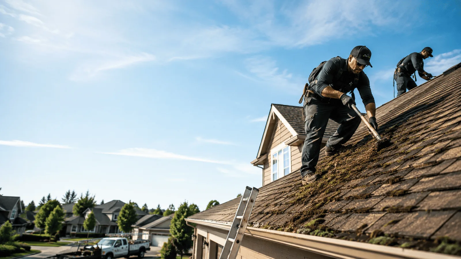 Roof Moss Removal in Eden, TX near me